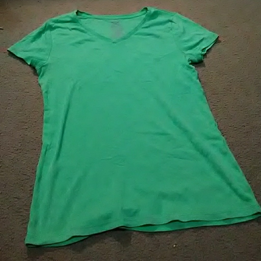 Green Faded Glory T-shirt